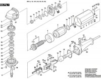 Bosch 0 602 303 006 ---- Hf-Angle Grinder Spare Parts